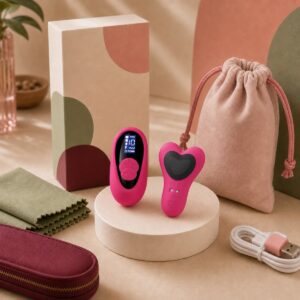 We Wand Remote Control Wearable Vibrator warm premium ecommerce product photo