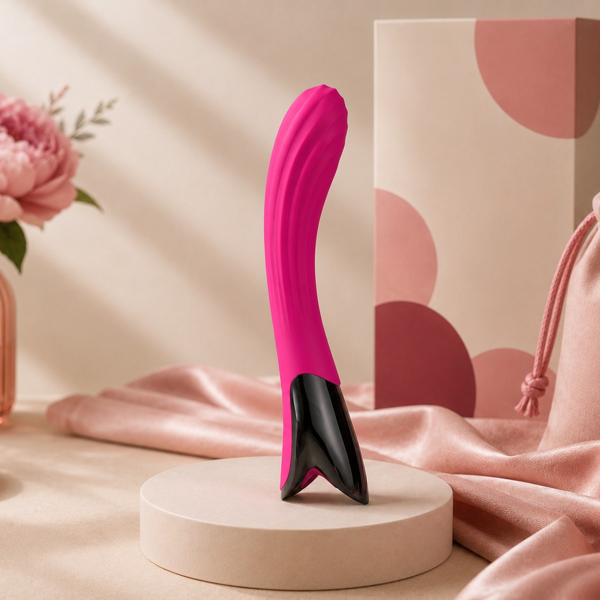 We Wand Rechargeable Smooth G-Spot Vibrator warm premium ecommerce product photo